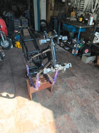 Chasis Kawasaki KLE
