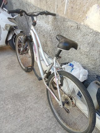 Bicicleta 26 Plata