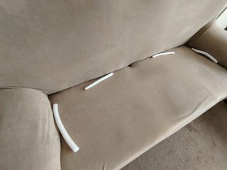 2 Fundas para Sofá Beige