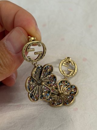 Pendientes Gucci Flor Multicolor