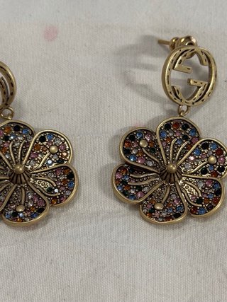 Pendientes Gucci Flor Multicolor