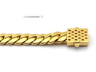 pulsera oro 18k con circonita