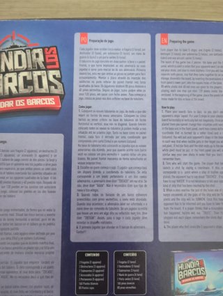 Juego Hundir los Barcos Falomir