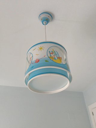 Lámpara infantil pirata y barco