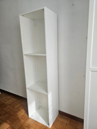 Estantería blanca 4 baldas