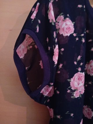 Camiseta gasa flores
