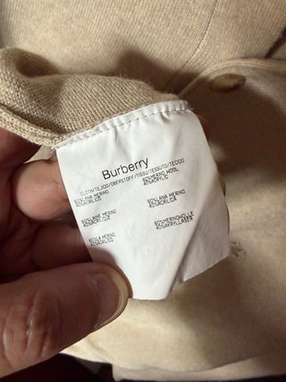 Jersey Burberry Hombre Beige Talla M