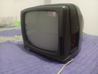 Televisor Antiguo Philips Phileta Negro