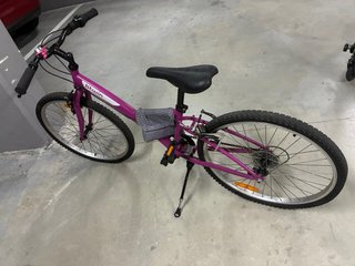 Bicicleta junior morada