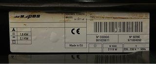 Horno Eléctrico Encastrable Aspes