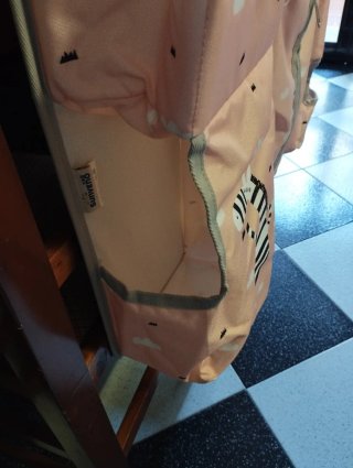 Organizador Cuna Sunveno Nubes Rosa