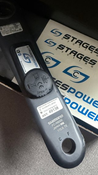 Biela Potenciómetro Ultegra R8000 Stages 172.5
