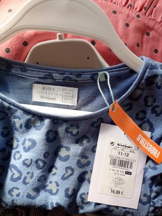 Vestido Talla 11/12 Estampado Animal