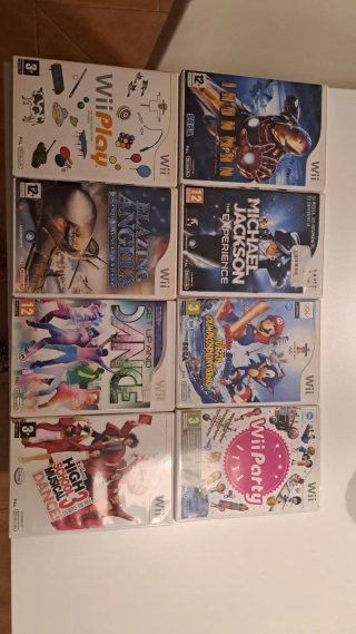Pack 7 Juegos Nintendo Wii: Variados