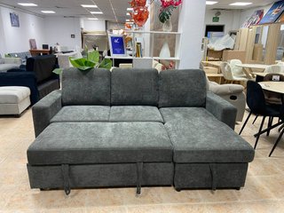 CHOLLO Sofá cama chaise longue gris