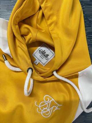Chaqueta SikSilk Amarilla y Blanca