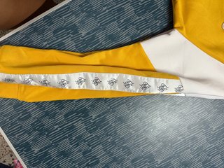 Chaqueta SikSilk Amarilla y Blanca