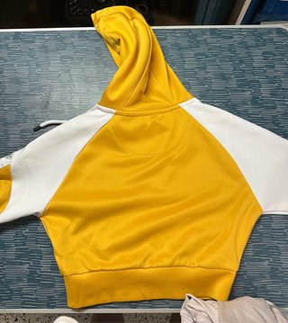 Chaqueta SikSilk Amarilla y Blanca