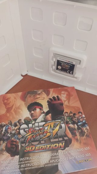 Street Fighter IV 3D Edition NDS PAL ESP