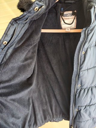 Cazadora niña T. 11/12 con capucha