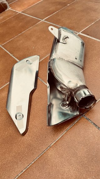 Tubo escape Honda CB600F, HORNET, años 2007-2013.