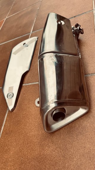 Tubo escape Honda CB600F, HORNET, años 2007-2013.