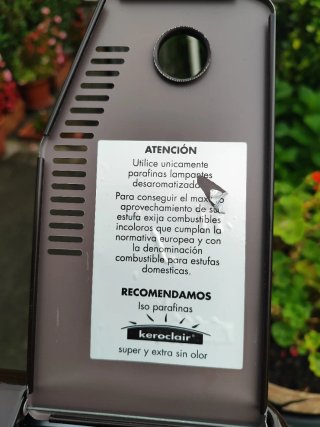 Estufa de parafina Kayami RC 3800 A