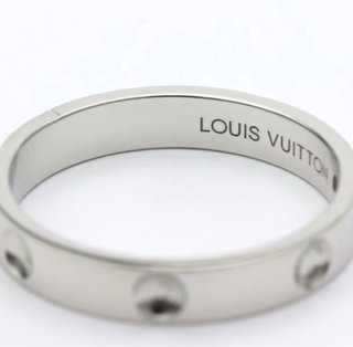 Anillo Louis Vuitton Oro Blanco Diamantes