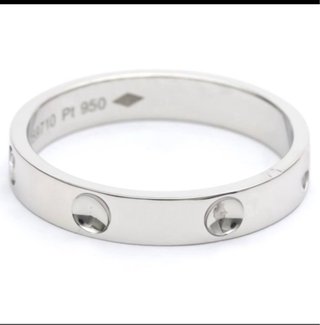 Anillo Louis Vuitton Oro Blanco Diamantes