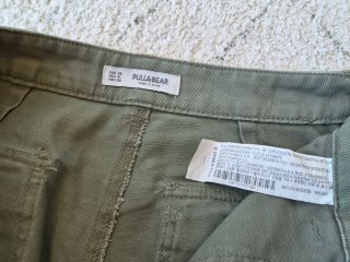 Pantalón Pull&Bear verde kaki nuevo
