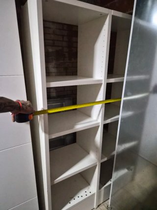 Mueble blanco modular