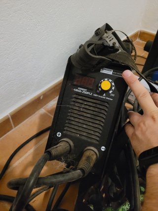 Soldador Stamos MMA 250A 230V
