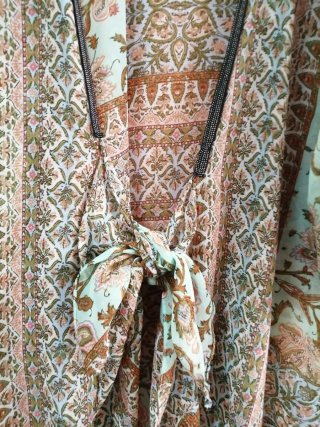 Kaftán Estampado Zara Talla Única