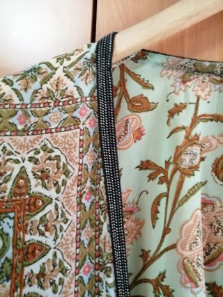Kaftán Estampado Zara Talla Única