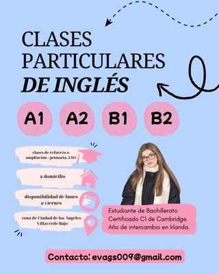 Clases particulares de Inglés Villaverde