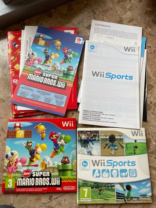 Nintendo Wii Roja + Juegos y Accesorios