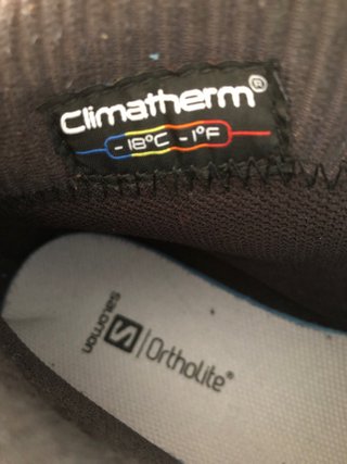Botas Salomon Kaïpo CS WP 2 Impermeable negras