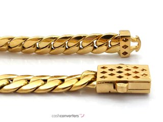 pulsera oro 18k con piedra con circonita