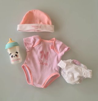 Ropita Nenuco: Body, Gorrito y Biberón