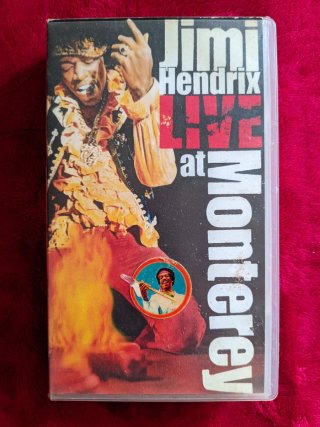Jimi Hendrix Live At Monterey VHS
