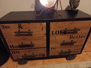 Conjunto dormitorio Industrial