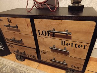 Conjunto dormitorio Industrial