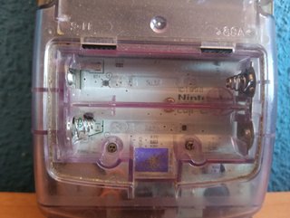 Game Boy Color Morado Transparente