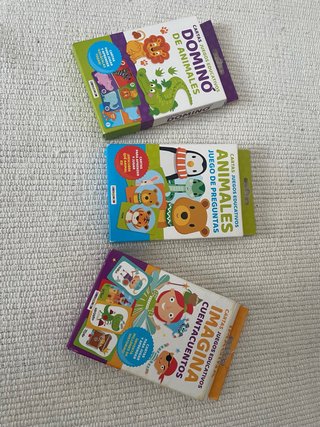 Juegos Educativos Cartas (3 uds)
