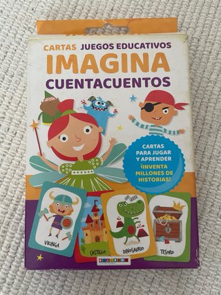 Juegos Educativos Cartas (3 uds)