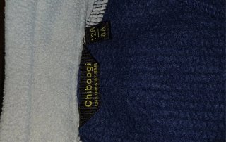 Sudadera niño T8 azul con cremallera