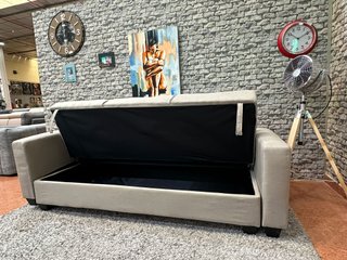 Sofá Cama 3 Plazas con Arcón BEIGE