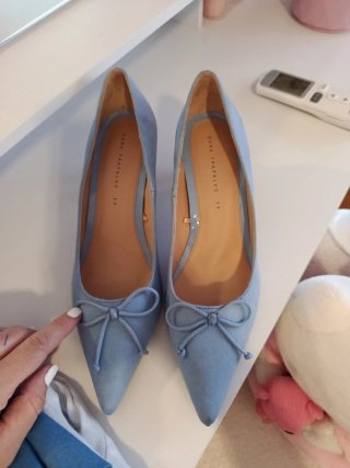 Zapatos Mango Talla 39 Azul