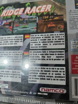 Juegos PS1 Ridge Racer y Rage Racer