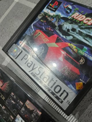 Juegos PS1 Ridge Racer y Rage Racer